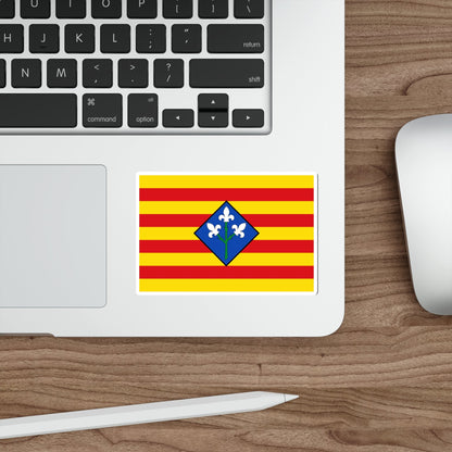 Flag of Lérida Spain STICKER Vinyl Die-Cut Decal-The Sticker Space