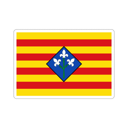 Flag of Lérida Spain STICKER Vinyl Die-Cut Decal-2 Inch-The Sticker Space