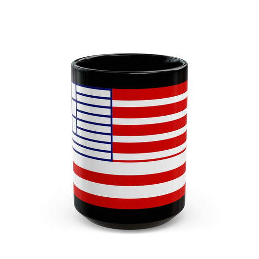 Flag of Lethbridge Canada - Black Coffee Mug-15oz-The Sticker Space