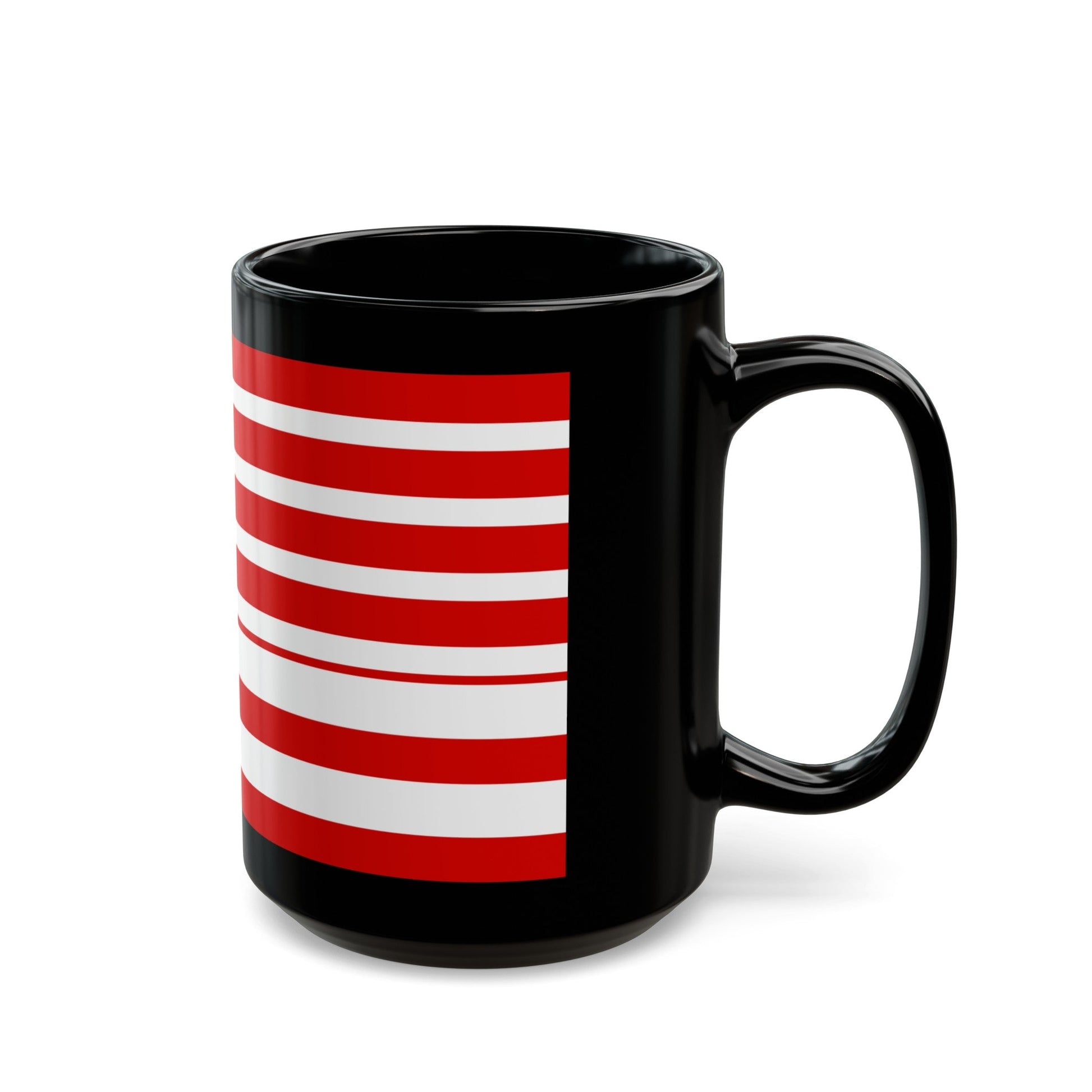 Flag of Lethbridge Canada - Black Coffee Mug-The Sticker Space