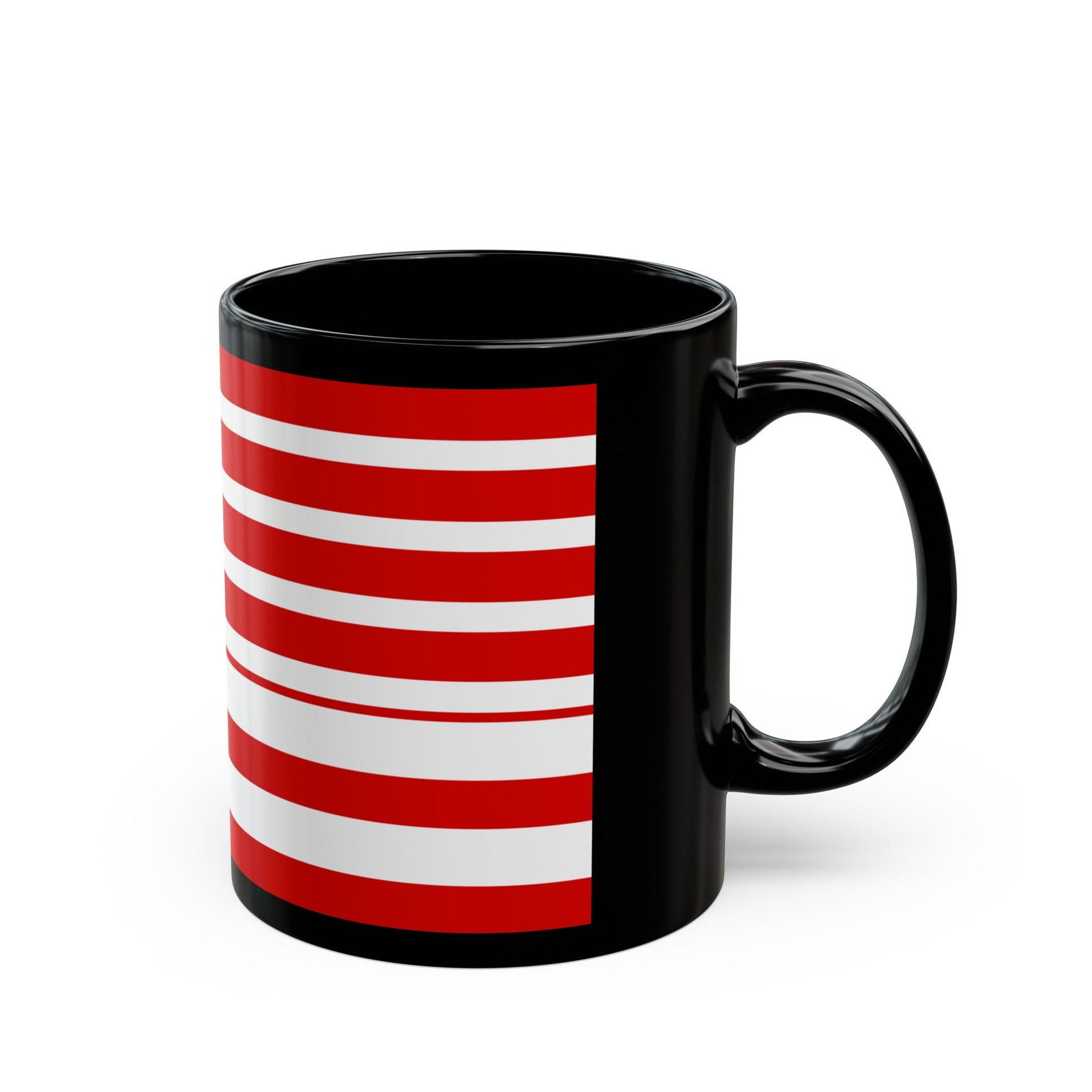 Flag of Lethbridge Canada - Black Coffee Mug-The Sticker Space