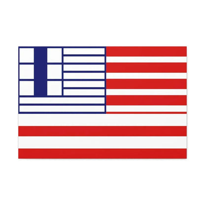 Flag of Lethbridge Canada - Canvas Wall Art 30" x 20" 1.25" - The Sticker Space