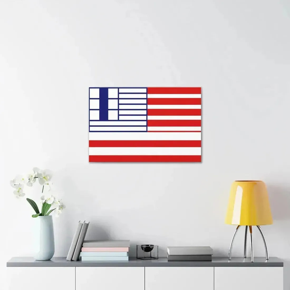 Flag of Lethbridge Canada - Canvas Wall Art - The Sticker Space