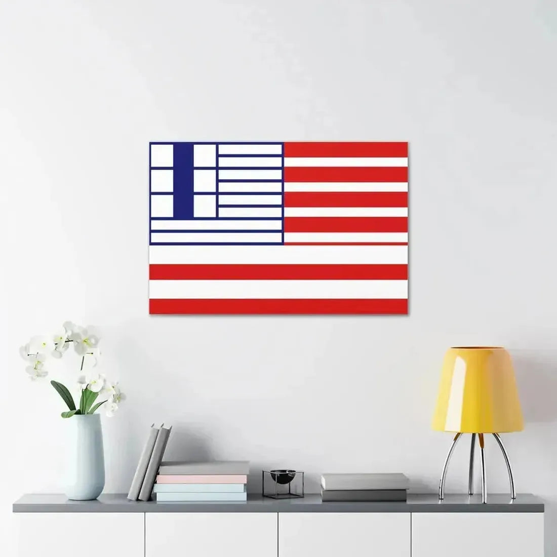Flag of Lethbridge Canada - Canvas Wall Art - The Sticker Space