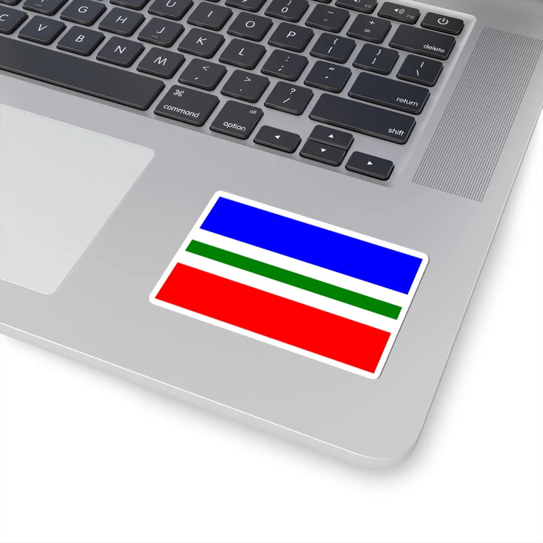 Flag of Letychiv raion (Ukraine) STICKER Vinyl Kiss-Cut Decal - The Sticker Space