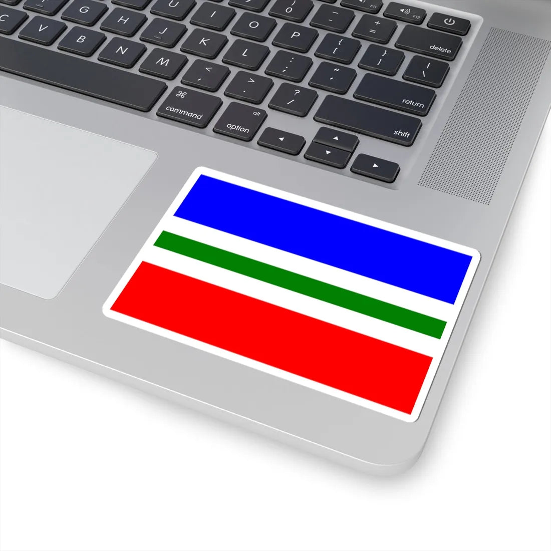 Flag of Letychiv raion (Ukraine) STICKER Vinyl Kiss-Cut Decal - The Sticker Space