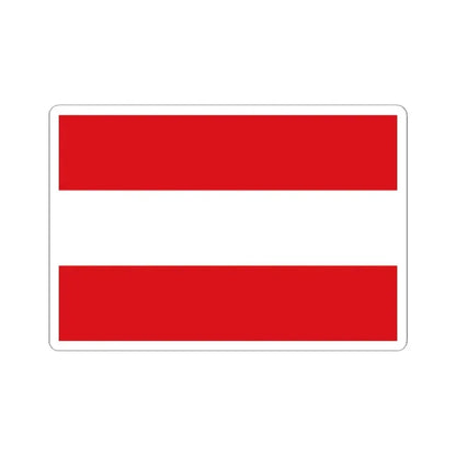 Flag of Leuven (Belgium) STICKER Vinyl Kiss-Cut Decal 2 Inch White - The Sticker Space