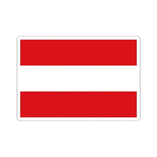 Flag of Leuven (Belgium) STICKER Vinyl Kiss-Cut Decal 2 Inch White - The Sticker Space