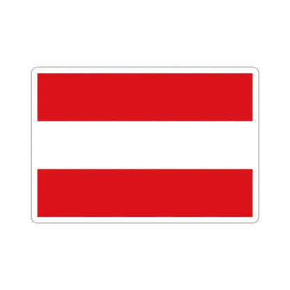 Flag of Leuven (Belgium) STICKER Vinyl Kiss-Cut Decal 3 Inch White - The Sticker Space