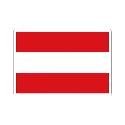 Flag of Leuven (Belgium) STICKER Vinyl Kiss-Cut Decal 4 Inch White - The Sticker Space