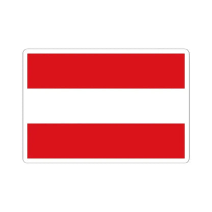 Flag of Leuven (Belgium) STICKER Vinyl Kiss-Cut Decal 6 Inch White - The Sticker Space