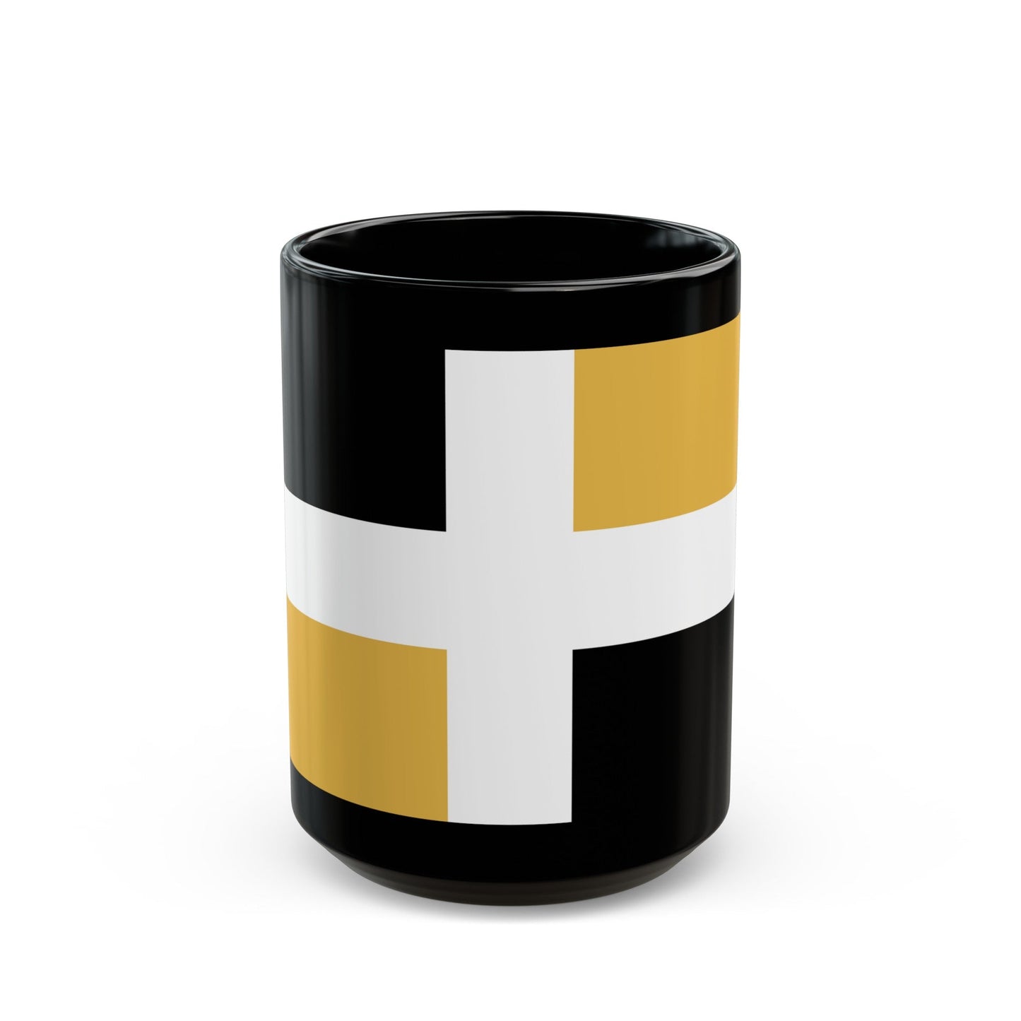 Flag of Levis Canada - Black Coffee Mug-15oz-The Sticker Space