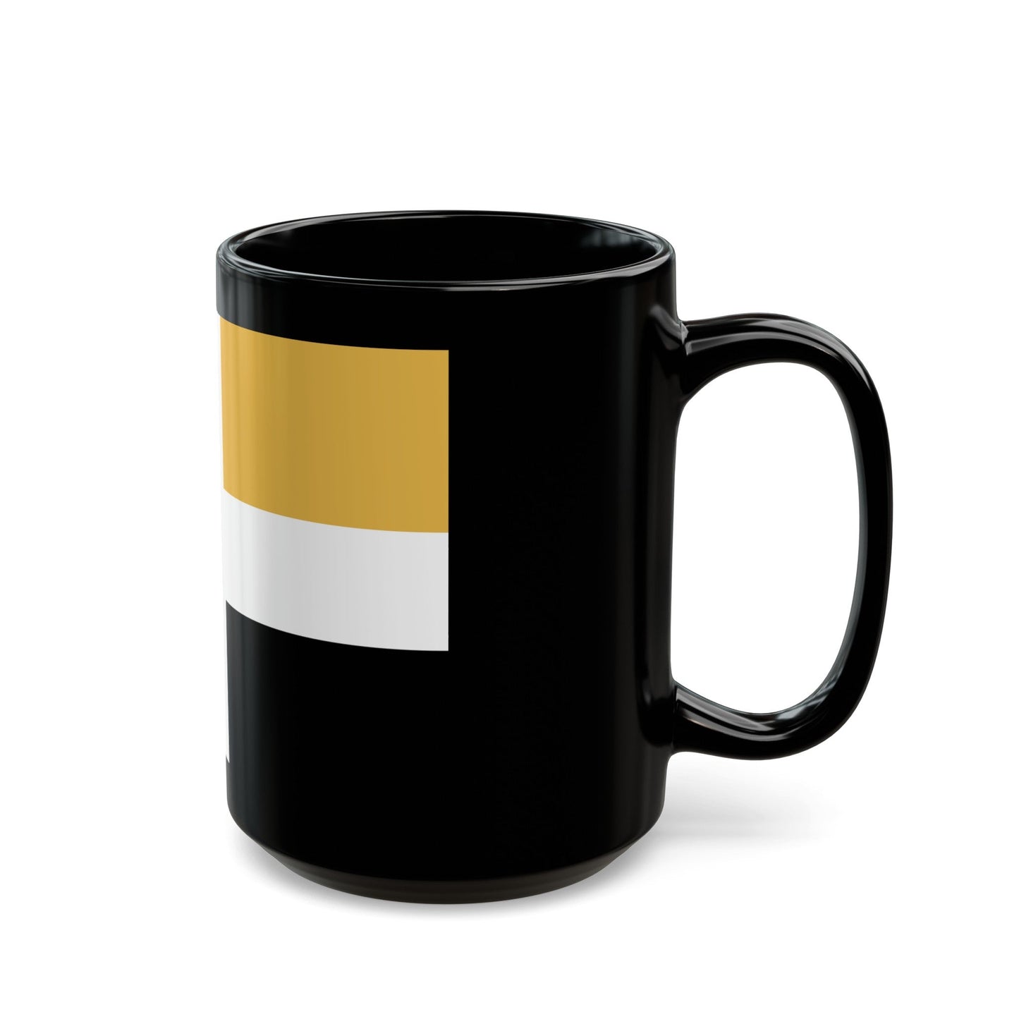 Flag of Levis Canada - Black Coffee Mug-The Sticker Space