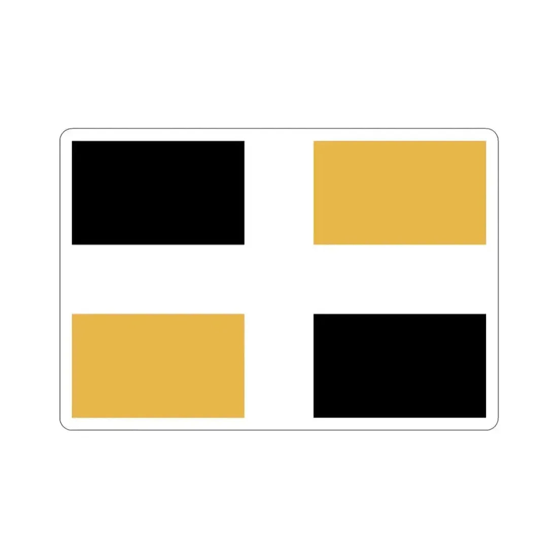 Flag of Levis Canada STICKER Vinyl Die-Cut Decal 2 Inch - The Sticker Space