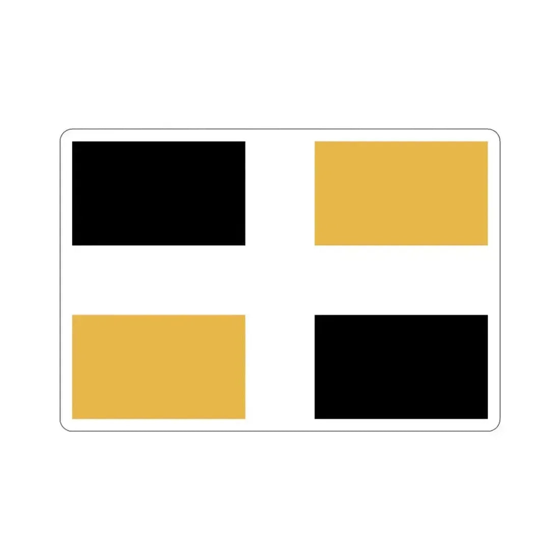 Flag of Levis Canada STICKER Vinyl Die-Cut Decal 4 Inch - The Sticker Space