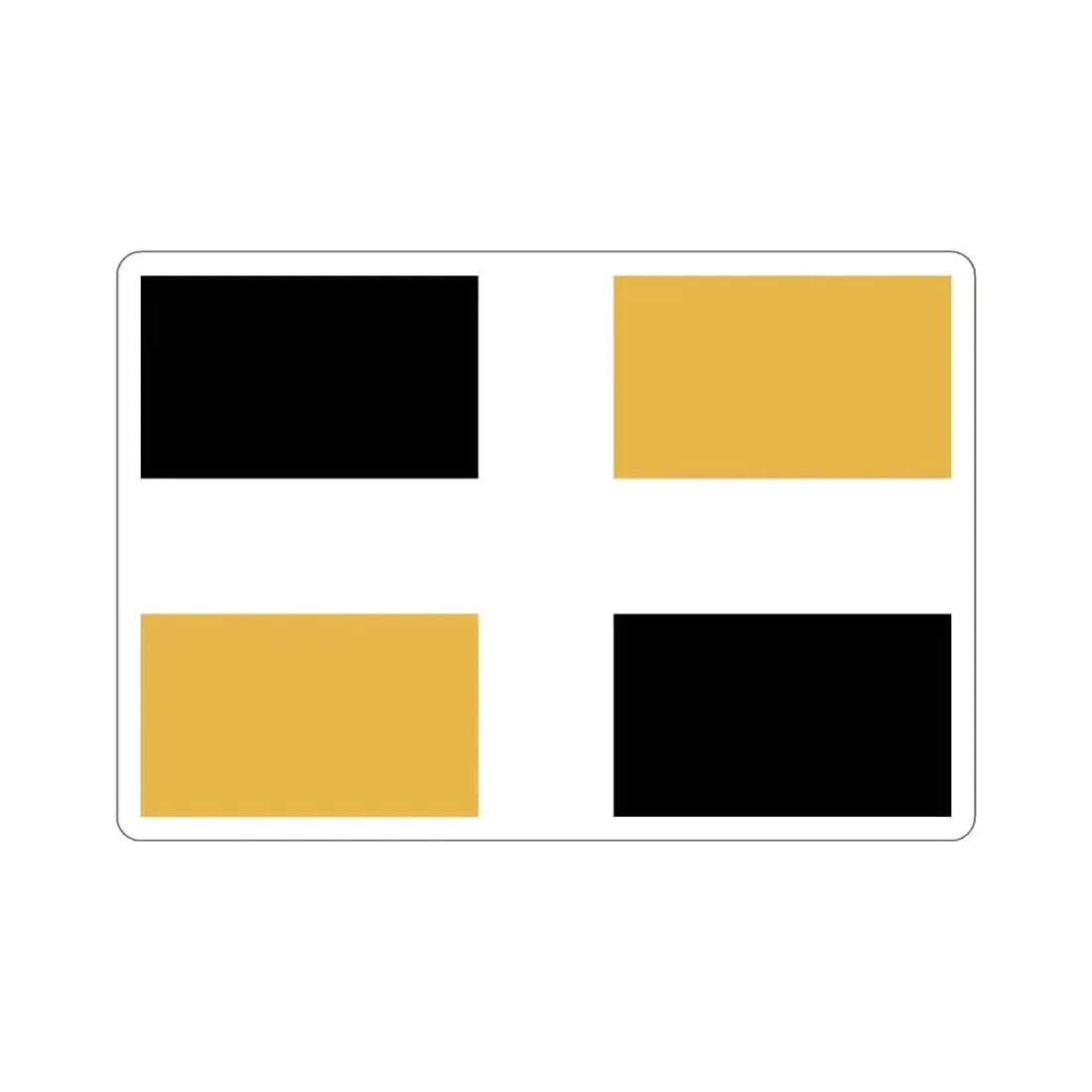 Flag of Levis Canada STICKER Vinyl Die-Cut Decal 6 Inch - The Sticker Space