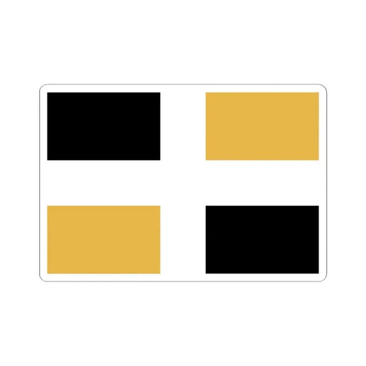 Flag of Levis Canada - STICKER Vinyl Kiss-Cut Decal 2 Inch White - The Sticker Space