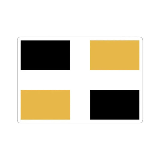 Flag of Levis (Canada) STICKER Vinyl Kiss-Cut Decal 2 Inch White - The Sticker Space