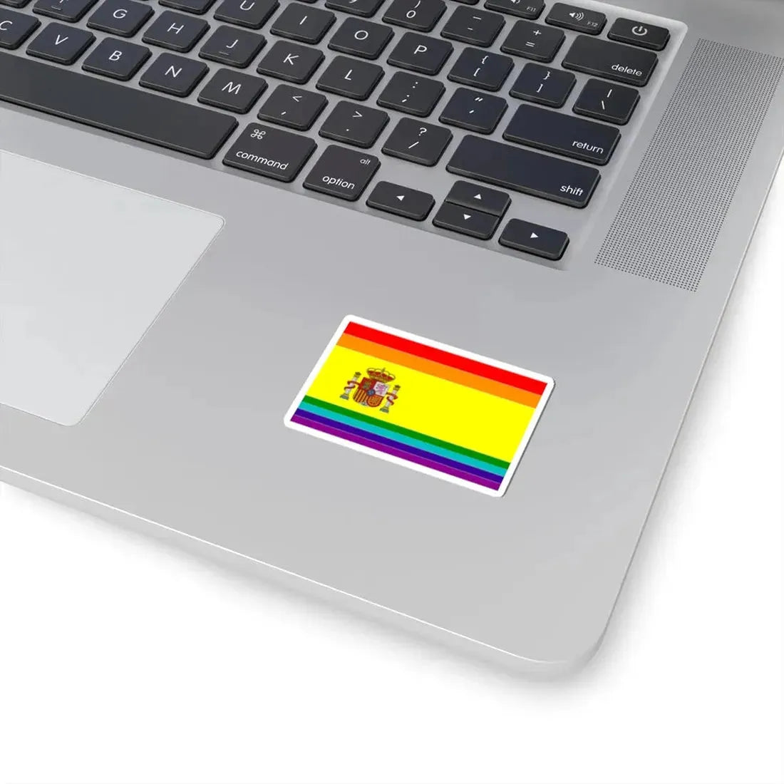 Flag of LGBT Spain (Spain) STICKER Vinyl Kiss-Cut Decal - The Sticker Space