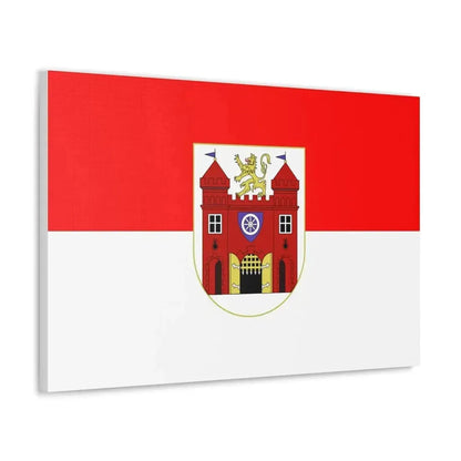Flag of Liberec Czech Republic - Canvas Wall Art - The Sticker Space