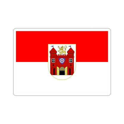 Flag of Liberec Czech Republic STICKER Vinyl Die-Cut Decal-5 Inch-The Sticker Space