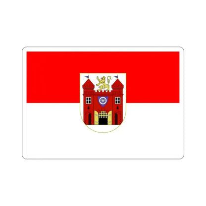 Flag of Liberec Czech Republic STICKER Vinyl Die-Cut Decal - The Sticker Space