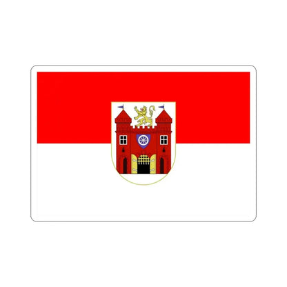 Flag of Liberec Czech Republic STICKER Vinyl Die-Cut Decal - The Sticker Space