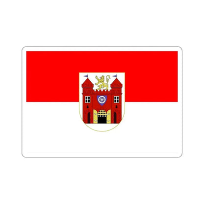 Flag of Liberec Czech Republic STICKER Vinyl Die-Cut Decal - The Sticker Space