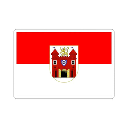 Flag of Liberec Czech Republic STICKER Vinyl Die-Cut Decal - The Sticker Space