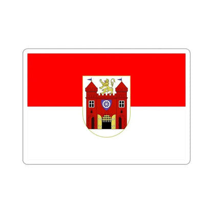 Flag of Liberec Czech Republic STICKER Vinyl Die-Cut Decal - The Sticker Space