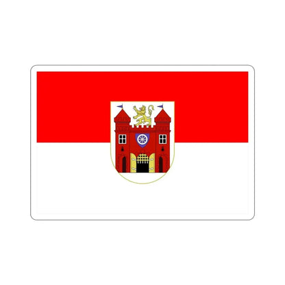 Flag of Liberec Czech Republic STICKER Vinyl Die-Cut Decal - The Sticker Space