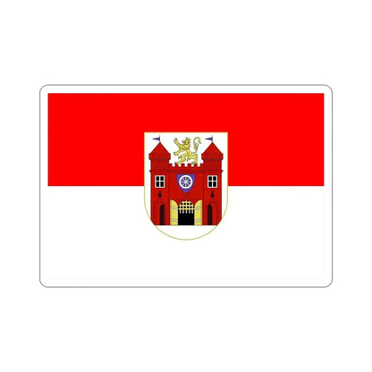 Flag of Liberec Czech Republic STICKER Vinyl Die-Cut Decal - The Sticker Space