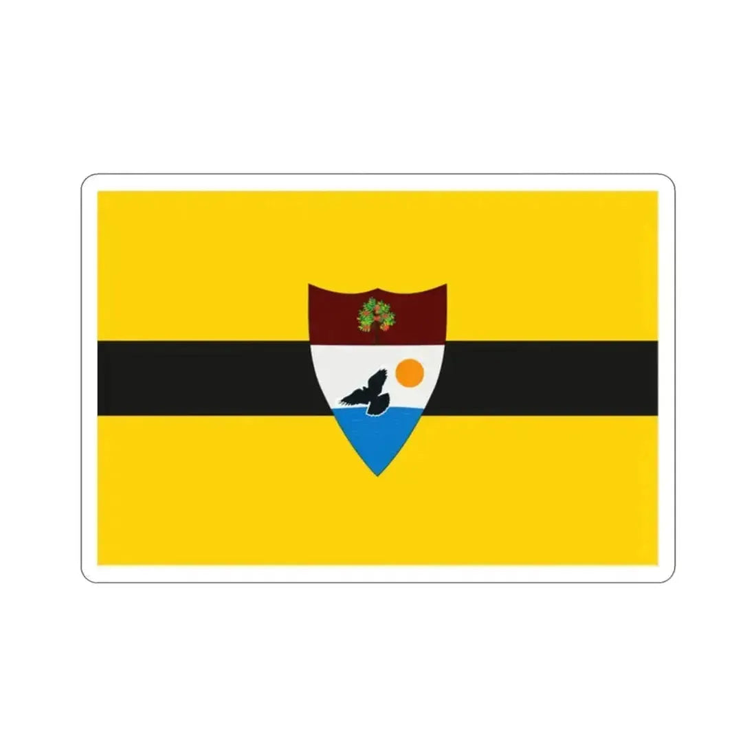 Flag of Liberland STICKER Vinyl Die-Cut Decal 2 Inch - The Sticker Space