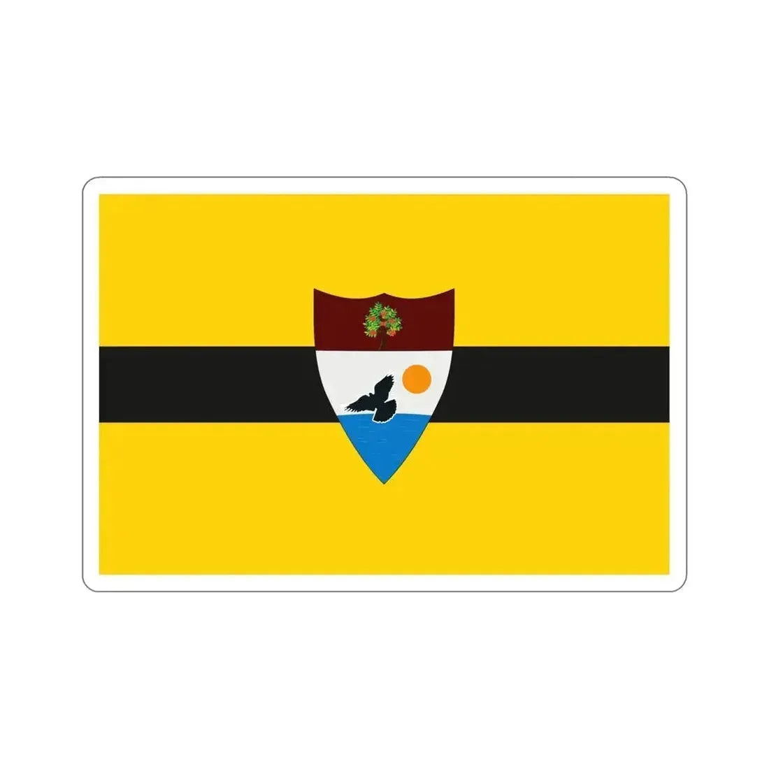 Flag of Liberland STICKER Vinyl Die-Cut Decal 6 Inch - The Sticker Space