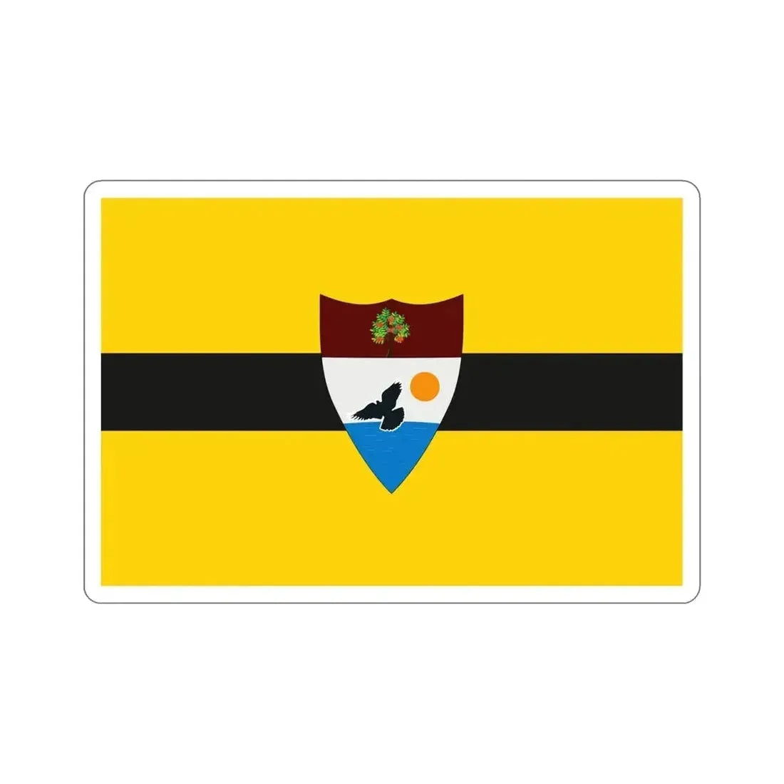 Flag of Liberland STICKER Vinyl Die-Cut Decal - The Sticker Space