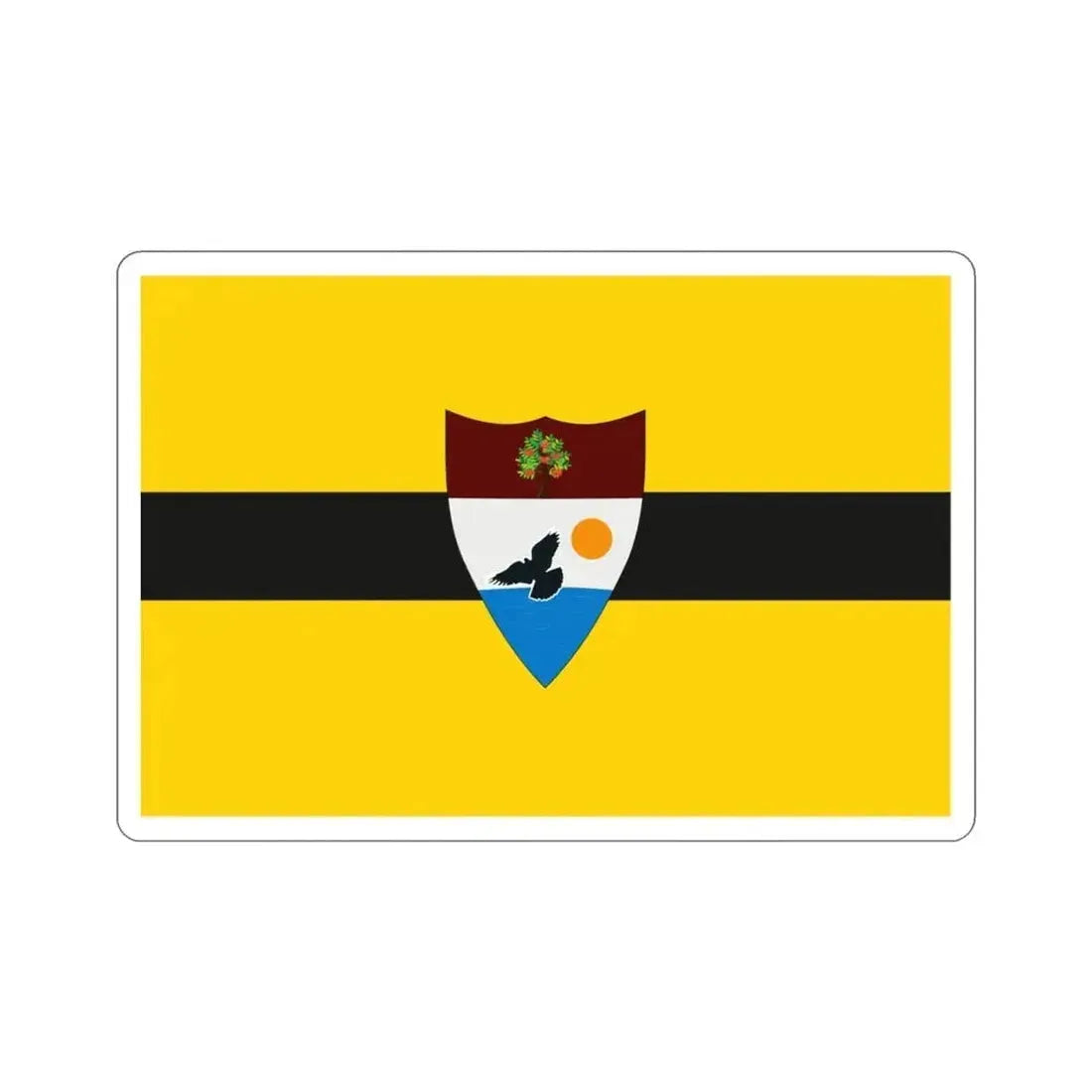 Flag of Liberland STICKER Vinyl Die-Cut Decal - The Sticker Space