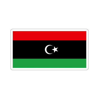 Flag of Libya STICKER Vinyl Die-Cut Decal-4 Inch-The Sticker Space