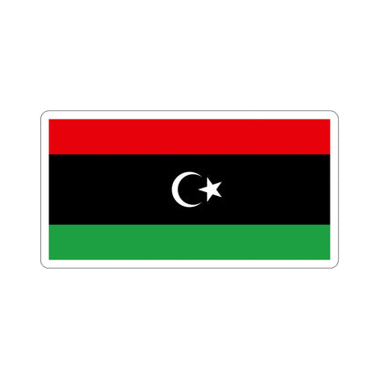 Flag of Libya STICKER Vinyl Die-Cut Decal-5 Inch-The Sticker Space