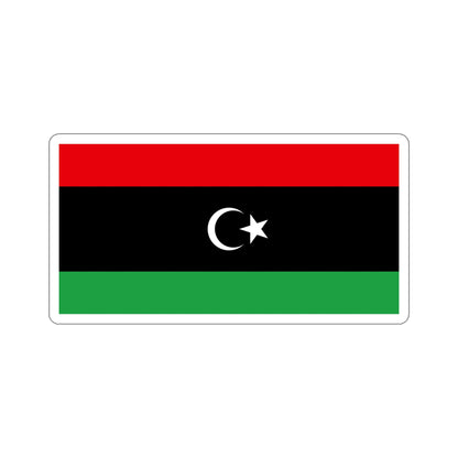 Flag of Libya STICKER Vinyl Die-Cut Decal-6 Inch-The Sticker Space