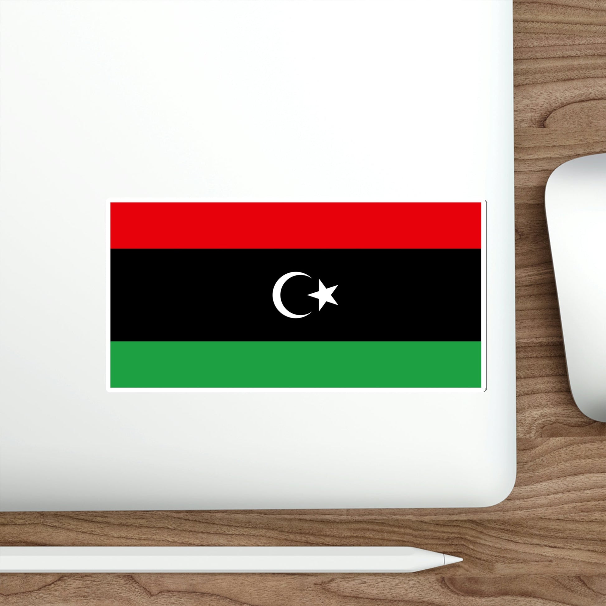 Flag of Libya STICKER Vinyl Die-Cut Decal-The Sticker Space