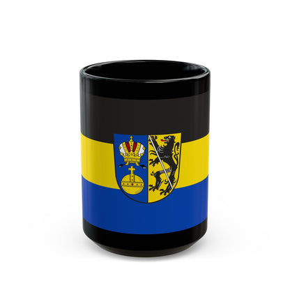 Flag of Lichtenfels Germany - Black Coffee Mug-15oz-The Sticker Space