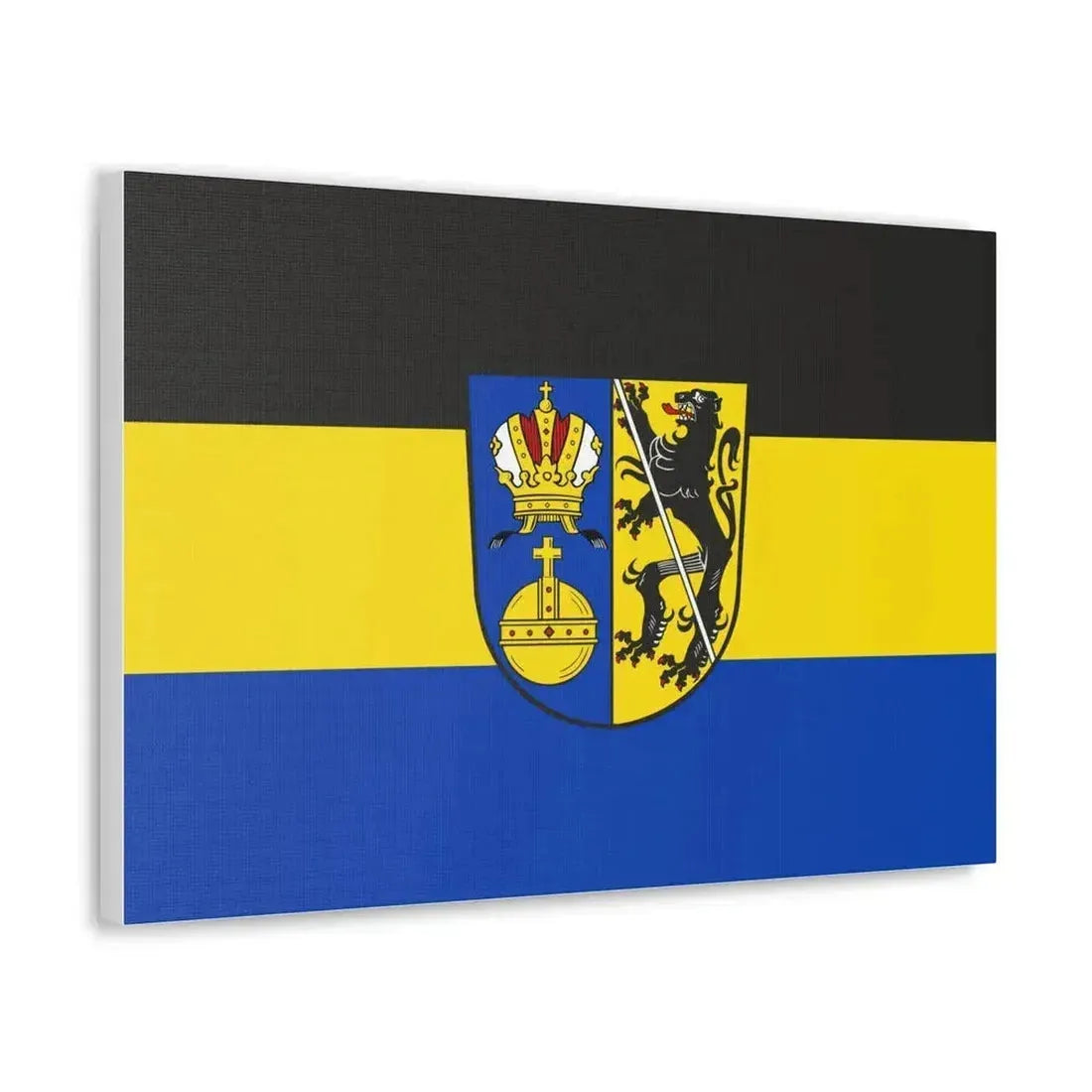 Flag of Lichtenfels Germany - Canvas Wall Art - The Sticker Space