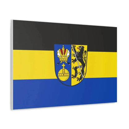 Flag of Lichtenfels Germany - Canvas Wall Art - The Sticker Space