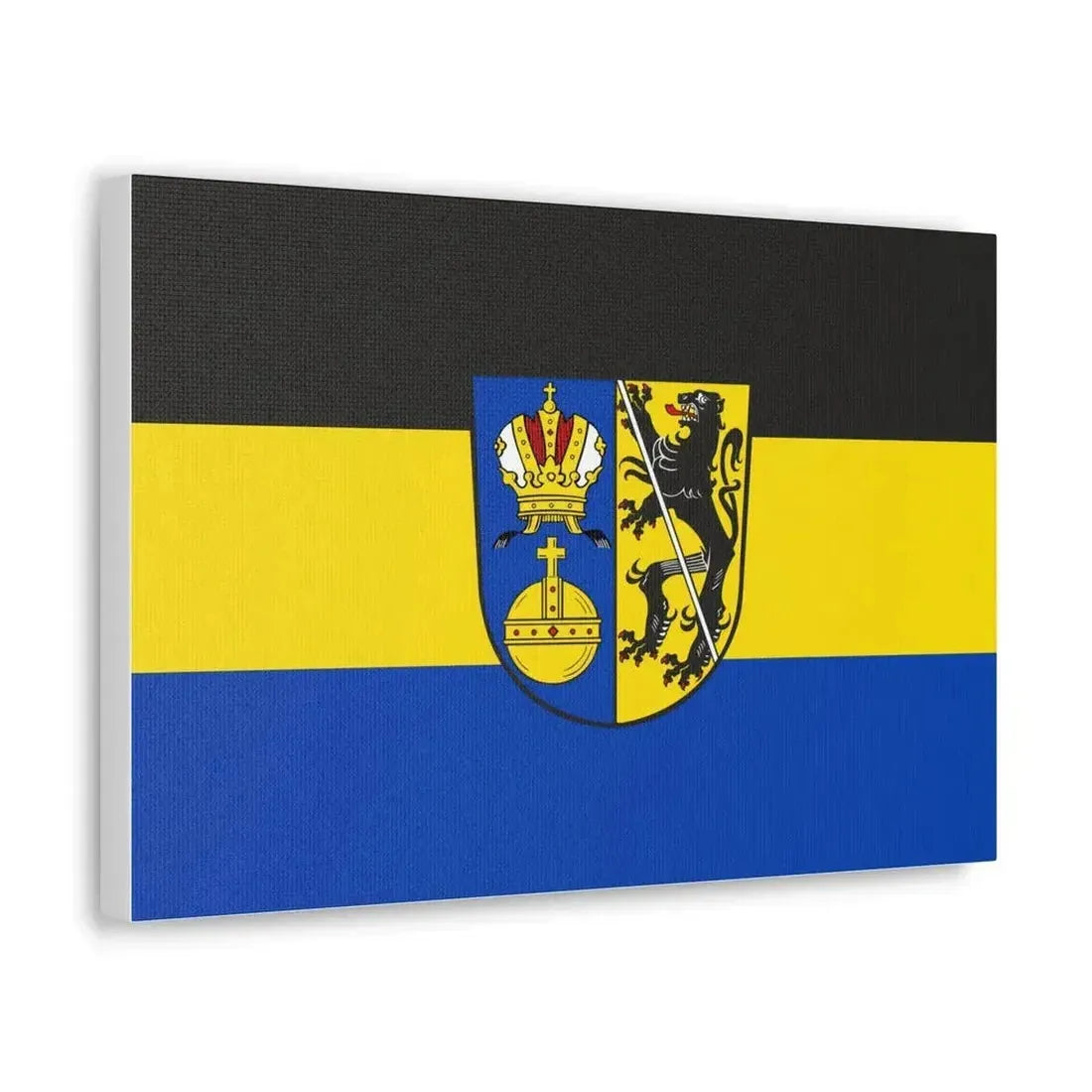 Flag of Lichtenfels Germany - Canvas Wall Art - The Sticker Space