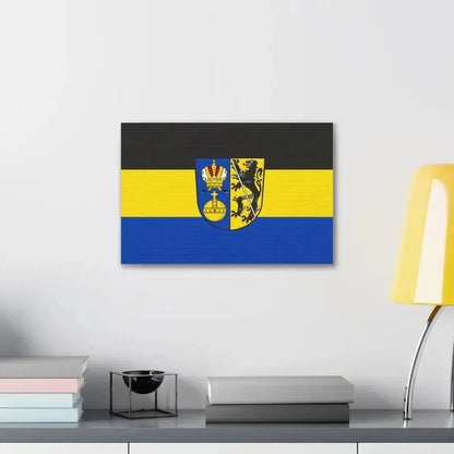 Flag of Lichtenfels Germany - Canvas Wall Art - The Sticker Space