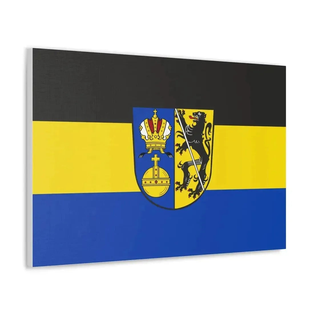 Flag of Lichtenfels Germany - Canvas Wall Art - The Sticker Space