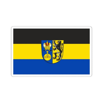 Flag of Lichtenfels Germany - STICKER Vinyl Kiss-Cut Decal 6 Inch White - The Sticker Space