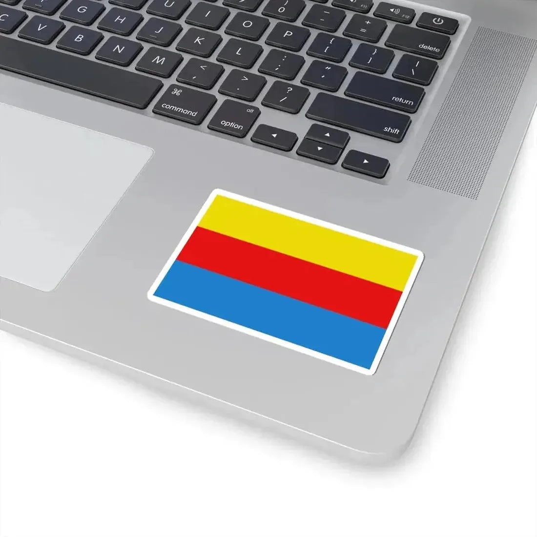 Flag of Liedekerke (Belgium) STICKER Vinyl Kiss-Cut Decal - The Sticker Space