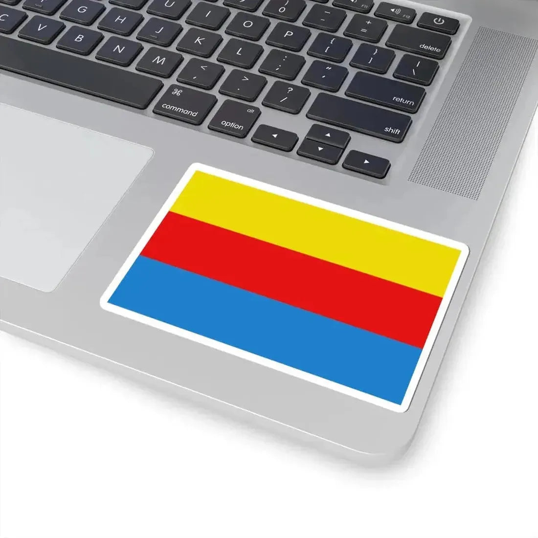 Flag of Liedekerke (Belgium) STICKER Vinyl Kiss-Cut Decal - The Sticker Space