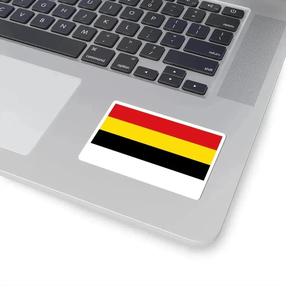 Flag of Lierde (Belgium) STICKER Vinyl Kiss-Cut Decal - The Sticker Space